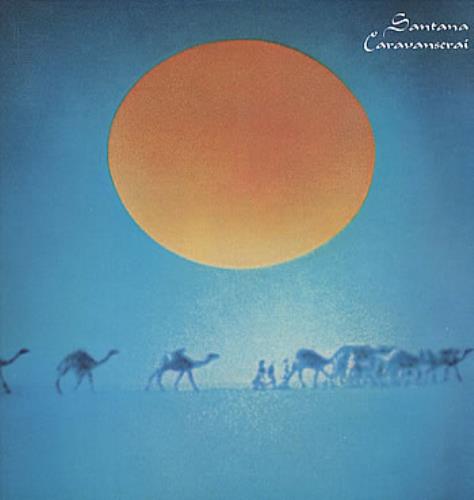 Santana Caravanserai vinyl LP album (LP record) Japanese SNTLPCA300066