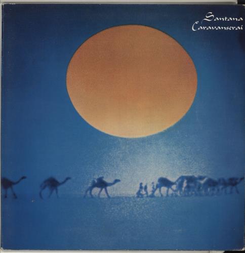 Santana Caravanserai vinyl LP album (LP record) Hong Kong SNTLPCA714734