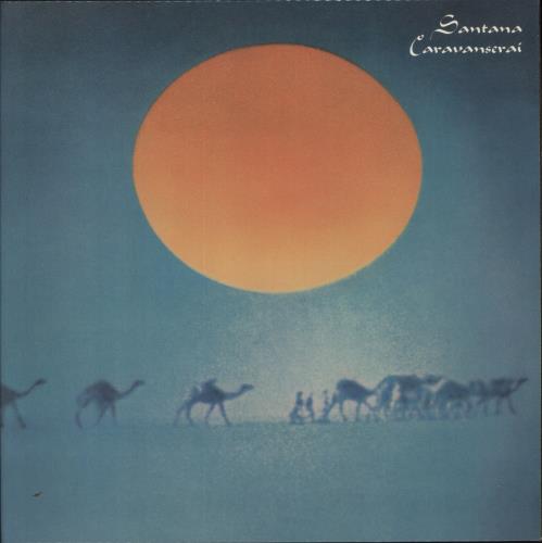 Santana Caravanserai vinyl LP album (LP record) UK SNTLPCA861017