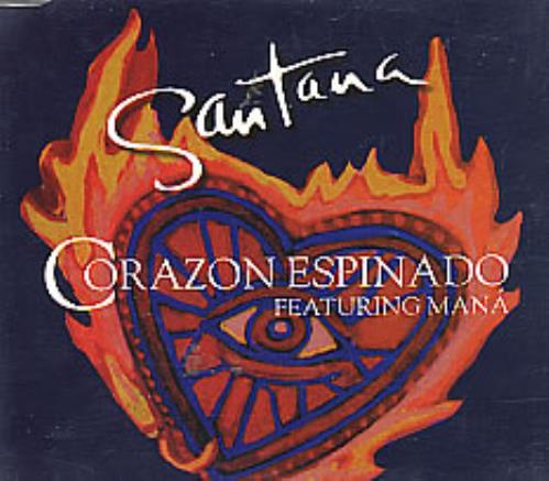 Santana Corazon Espinado CD single (CD5 / 5") Brazilian SNTC5CO254028