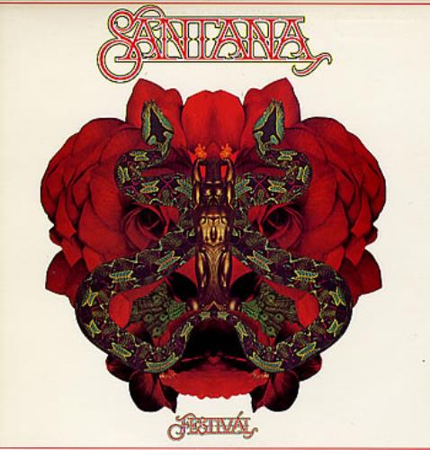 Santana Festival vinyl LP album (LP record) US SNTLPFE287726