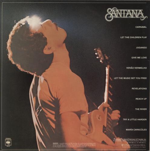 Santana Festival vinyl LP album (LP record) UK SNTLPFE354920