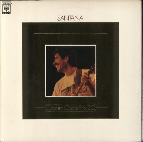 Santana Golden Grand Prix 30 2-LP vinyl record set (Double LP Album) Japanese SNT2LGO852039