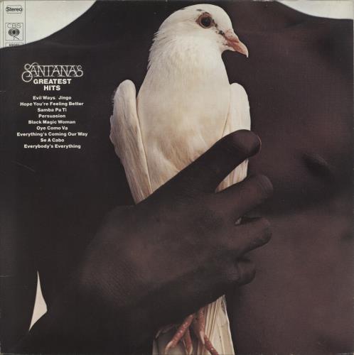 Santana Greatest Hits vinyl LP album (LP record) Dutch SNTLPGR869610