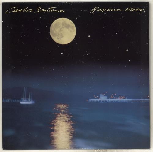 Santana Havana Moon vinyl LP album (LP record) Japanese SNTLPHA713433