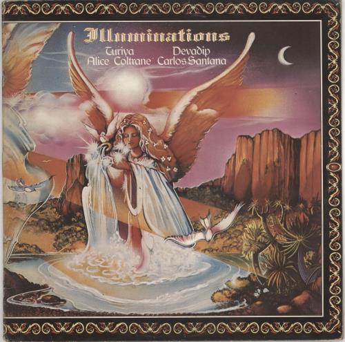 Santana Illuminations - EX vinyl LP album (LP record) UK SNTLPIL733185