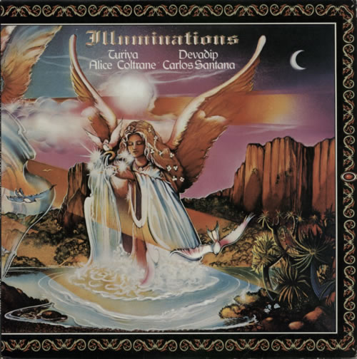 Santana Illuminations vinyl LP album (LP record) US SNTLPIL595262