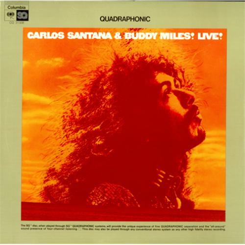 Santana Live! - Quadraphonic - Sealed vinyl LP album (LP record) US SNTLPLI420033