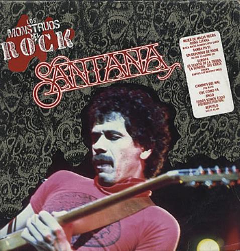 Santana Los Monstruos Del Rock vinyl LP album (LP record) Mexican SNTLPLO201992