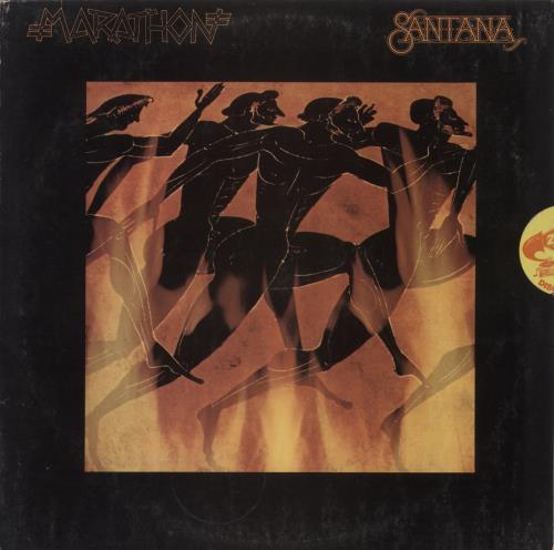 Santana Marathon vinyl LP album (LP record) Australian SNTLPMA889771
