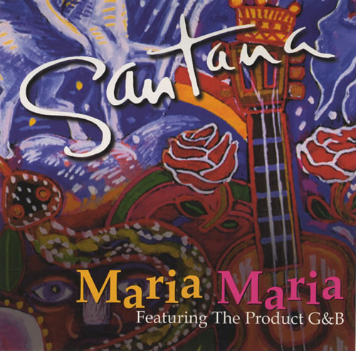Santana Maria Maria CD single (CD5 / 5") US SNTC5MA238568