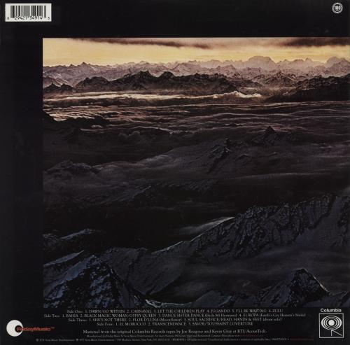 Santana Moonflower - 180g 2-LP vinyl record set (Double LP Album) US SNT2LMO760104