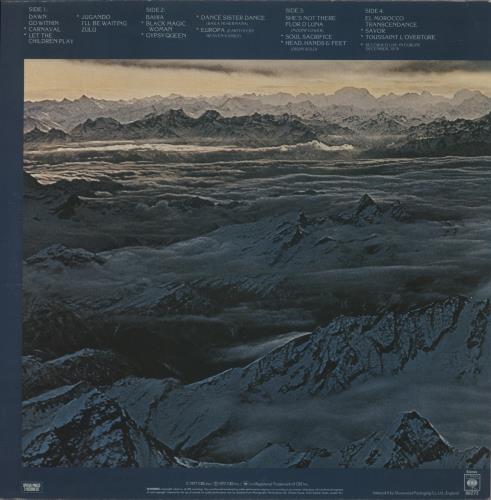 Santana Moonflower - EX 2-LP vinyl record set (Double LP Album) UK SNT2LMO392445