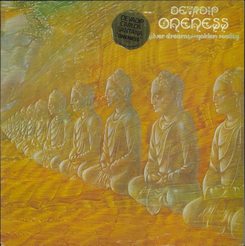 Santana Oneness - stickered p/s vinyl LP album (LP record) UK SNTLPON569441