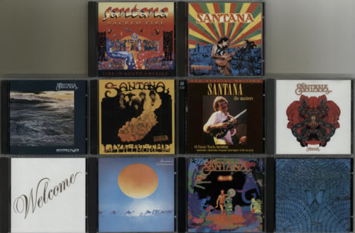 Santana Quantity Of Albums CD album (CDLP) UK SNTCDQU622359