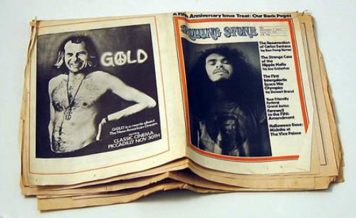 Santana Rolling Stone - December 7th 1972 magazine US SNTMARO388122