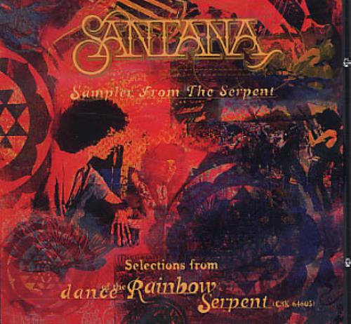 Santana Sampler From The Serpent CD album (CDLP) US SNTCDSA51945