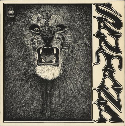 Santana Santana - 1st - EX vinyl LP album (LP record) UK SNTLPSA722495