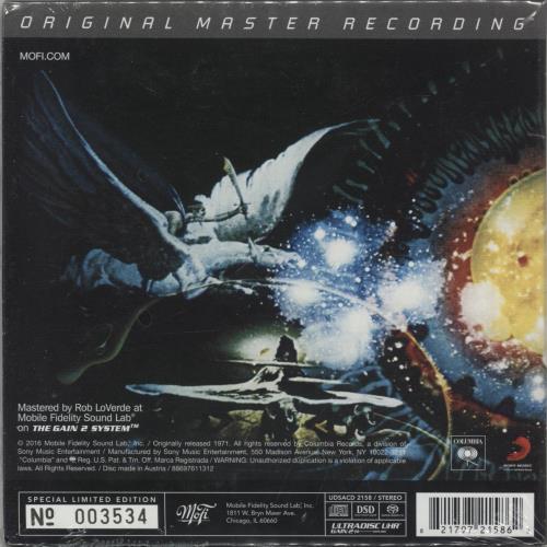 Santana Santana III - Sealed super audio CD SACD US SNTSASA876148