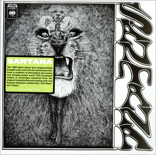 Santana Santana vinyl LP album (LP record) US SNTLPSA460356