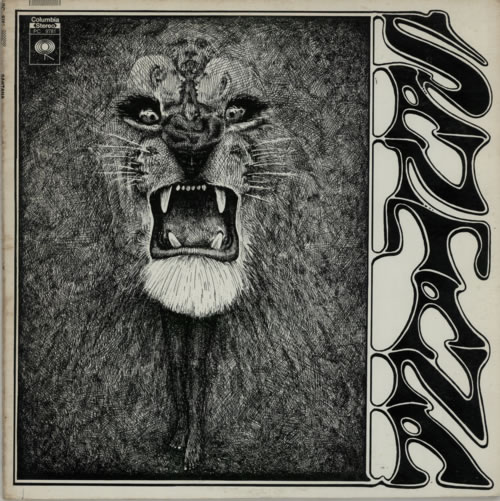 Santana Santana vinyl LP album (LP record) US SNTLPSA621254