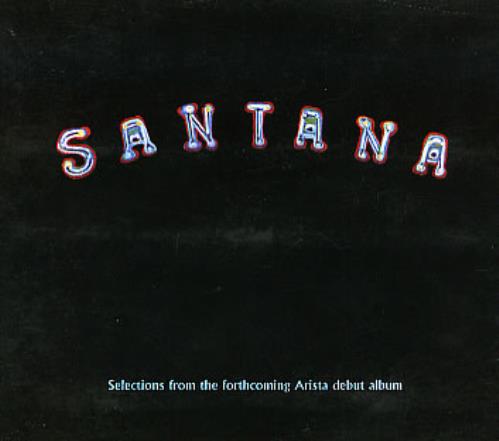 Santana Selections From The Forthcoming... CD single (CD5 / 5") US SNTC5SE142146