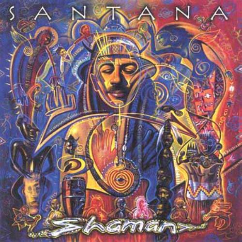 Santana Shaman CD album (CDLP) Japanese SNTCDSH466978