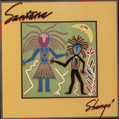 Santana Shango vinyl LP album (LP record) Japanese SNTLPSH186023