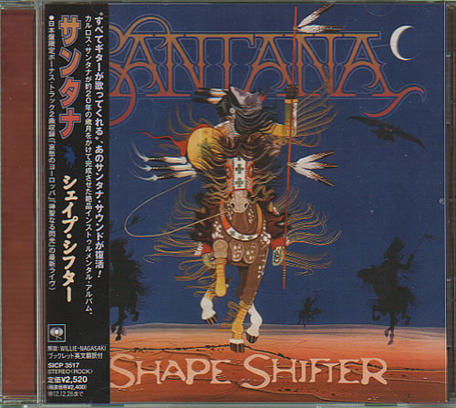 Santana Shape Shifter CD album (CDLP) Japanese SNTCDSH637382