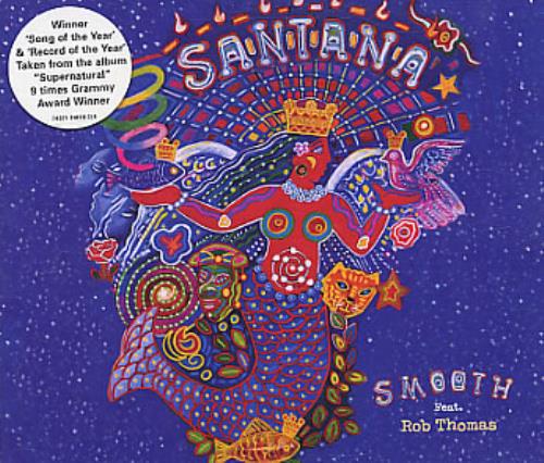 Santana Smooth CD single (CD5 / 5") UK SNTC5SM194059