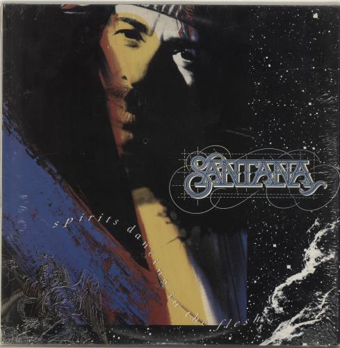 Santana Spirits Dancing In The Flesh vinyl LP album (LP record) South African SNTLPSP695651