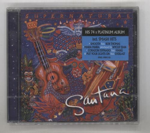 Santana Supernatural - Sealed CD album (CDLP) UK SNTCDSU159417