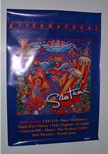 Santana Supernatural - Set Of 2 poster UK SNTPOSU309739