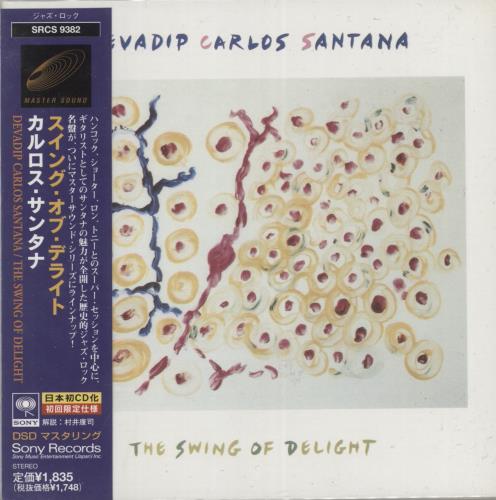 Santana The Swing Of Delight CD album (CDLP) Japanese SNTCDTH885564
