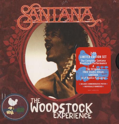 Santana The Woodstock Experience 2 CD album set (Double CD) US SNT2CTH479619