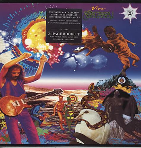 Santana Viva Santana! 3-LP vinyl record set (Triple LP Album) UK SNT3LVI314027