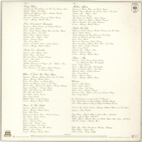 Santana Welcome vinyl LP album (LP record) UK SNTLPWE703980