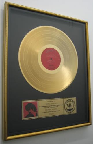 Santana Zebop! award disc US SNTAWZE369924