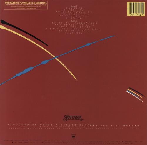 Santana Zebop! vinyl LP album (LP record) US SNTLPZE403052