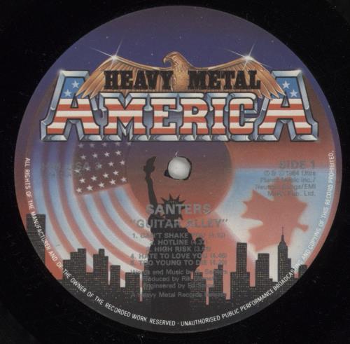 Santers Guitar Alley vinyl LP album (LP record) UK UDXLPGU624670
