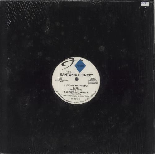 Santonio Echols Clouds Of Thunder 12" vinyl single (12 inch record / Maxi-single) US 8GT12CL857234