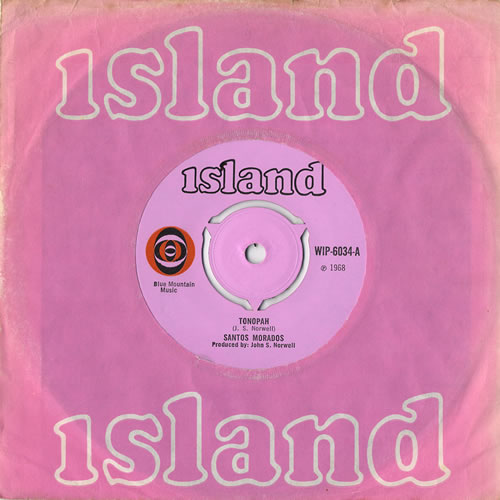 Santos Morados Tonopah 7" vinyl single (7 inch record / 45) UK DO607TO447532