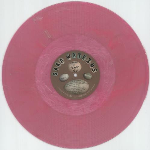 Sara Watkins Under The Pepper Tree - Pink/Metallic Silver Vinyl vinyl LP album (LP record) US 5B5LPUN873134