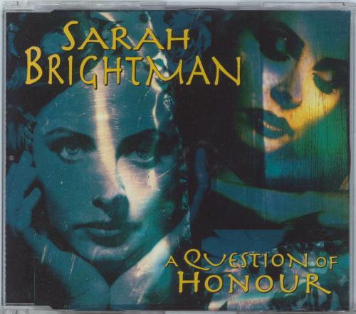 Sarah Brightman A Question Of Honour CD single (CD5 / 5") German SAHC5AQ60209
