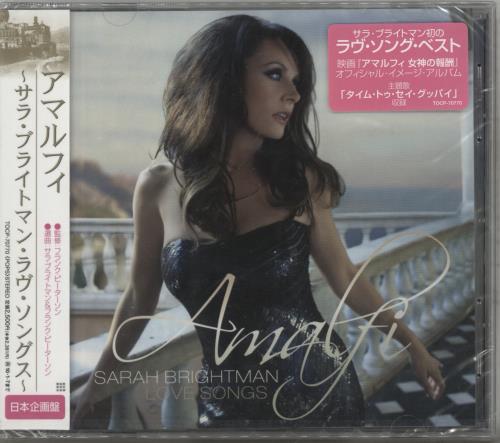 Sarah Brightman Amalfi ~ Love Songs CD album (CDLP) Japanese SAHCDAM882896