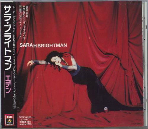 Sarah Brightman Eden CD album (CDLP) Japanese SAHCDED128137
