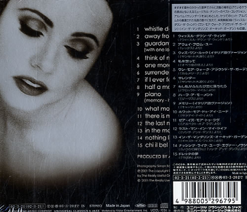 Sarah Brightman Encore CD album (CDLP) Japanese SAHCDEN623699