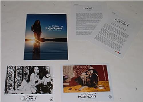 Sarah Brightman Harem media press pack US SAHPPHA253918