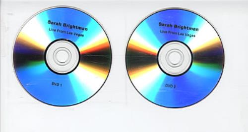 Sarah Brightman Live From Las Vegas DVD UK SAHDDLI307420