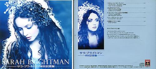 Sarah Brightman Special Sampler CD single (CD5 / 5") Japanese SAHC5SP281158